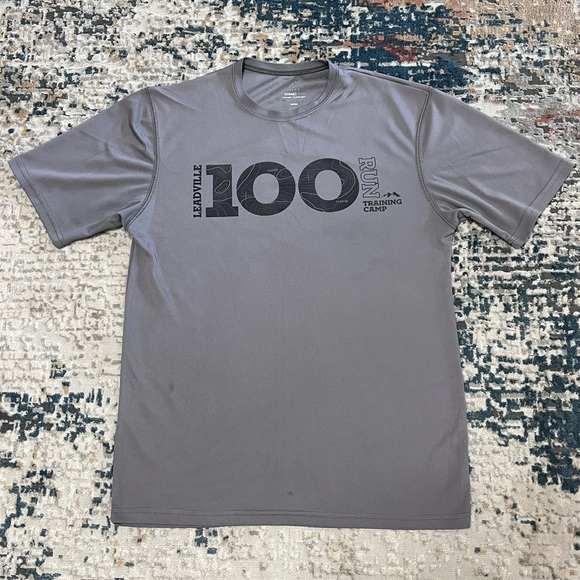 Leadville 100 Ultra Running Training Camp Tech Shirt - Men’s Small - Picture 2 of 8
